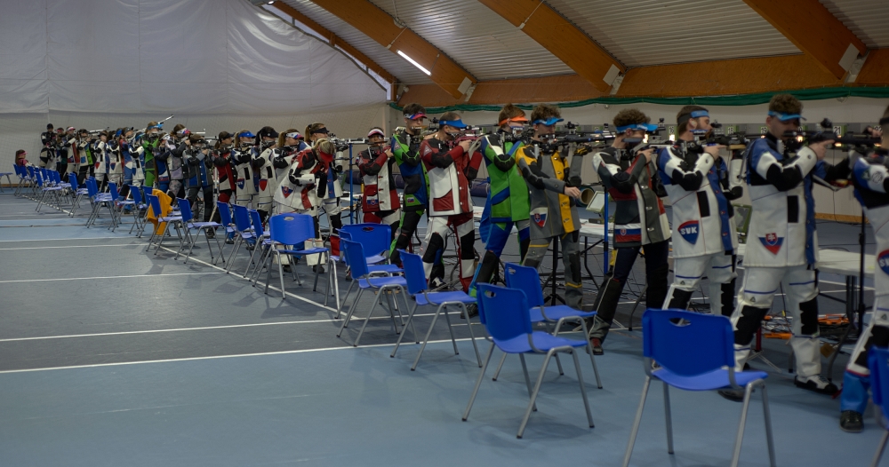 palebná čiara pušky